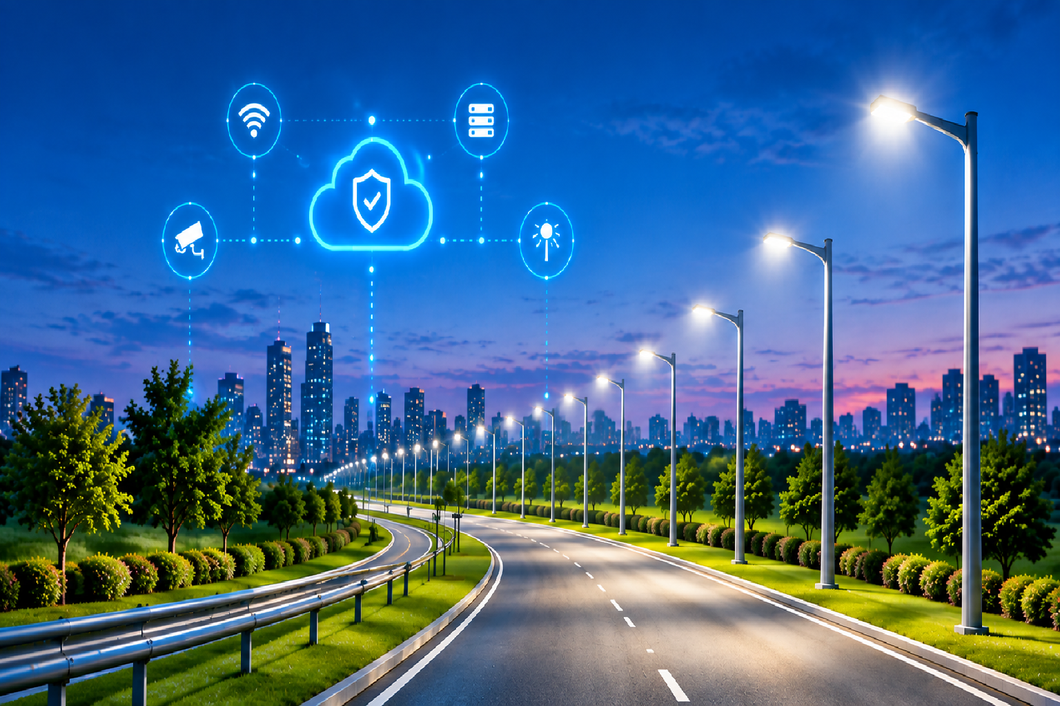 Reliable smart street lighting infrastructure